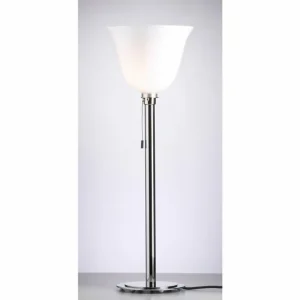 Luminaires Tecnolumen AD 30 Tecnolumen Lampadaire Chrome, 1 lumière* Lampes En Verre