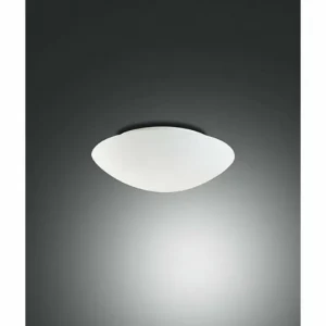 Luminaires Fabas Luce Applique Fabas Luce PANDORA Blanc, 1 lumière* Lampes En Verre