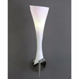 Luminaires Mantra Applique Mantra Zack Chrome, 1 lumière* Lampes En Verre