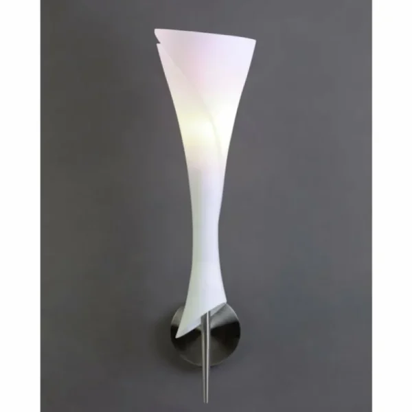 Luminaires Mantra Applique Mantra Zack Chrome, 1 lumière* Lampes En Verre