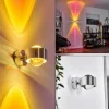 hofstein Applique murale Sapri Argenté, 1 lumière* Lampes En Verre