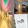hofstein Applique murale Sapri Argenté, 1 lumière* Lampes En Verre