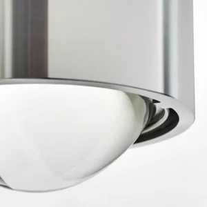 hofstein Applique murale Sapri Argenté, 1 lumière* Lampes En Verre