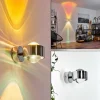 hofstein Applique murale Sapri Chrome, 1 lumière* Lampes En Verre