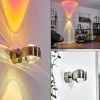 hofstein Applique murale Sapri Nickel mat, 1 lumière* Lampes En Verre