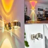 hofstein Applique murale Sapri Nickel mat, 1 lumière* Lampes En Verre