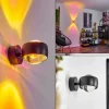 hofstein Applique murale Sapri Noir, 1 lumière* Lampes En Verre