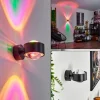 hofstein Applique murale Sapri Noir, 1 lumière* Lampes En Verre