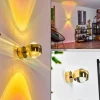 hofstein Applique murale Sapri Or, 1 lumière* Lampes En Verre