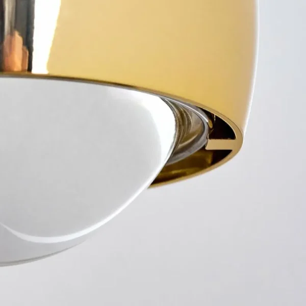 hofstein Applique murale Sapri Or, 1 lumière* Lampes En Verre