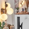 hofstein Applique murale - Verre 10 cm Chehalis Blanc, 3 lumières* Lampes En Verre