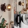 hofstein Applique murale - Verre Chehalis Clair, Fumé, 1 lumière* Lampes Modernes