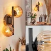 hofstein Applique murale - Verre Chehalis Ambre, 2 lumières* Lampes Modernes