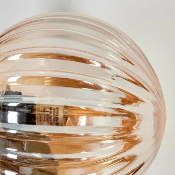 hofstein Applique murale - Verre Chehalis Ambre, 2 lumières* Lampes Modernes