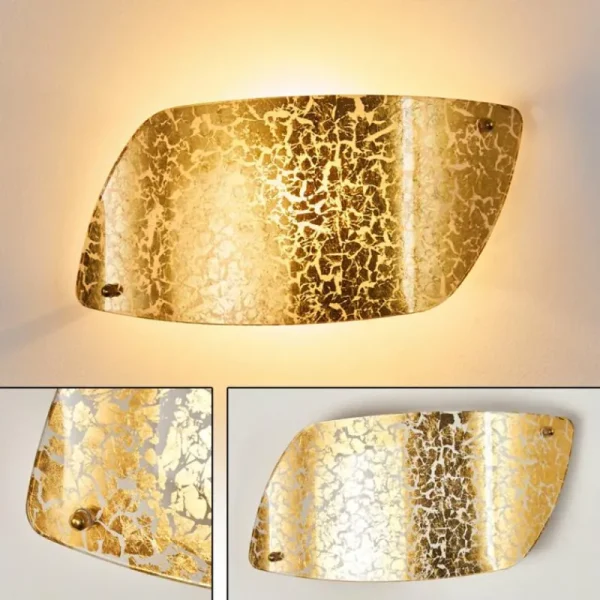 hofstein Applique murale Anzio Blanc, 1 lumière* Lampes En Verre