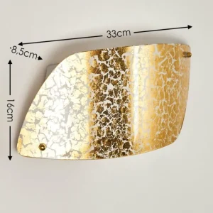 hofstein Applique murale Anzio Blanc, 1 lumière* Lampes En Verre