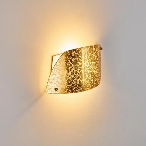 hofstein Applique murale Anzio Blanc, 1 lumière* Lampes En Verre