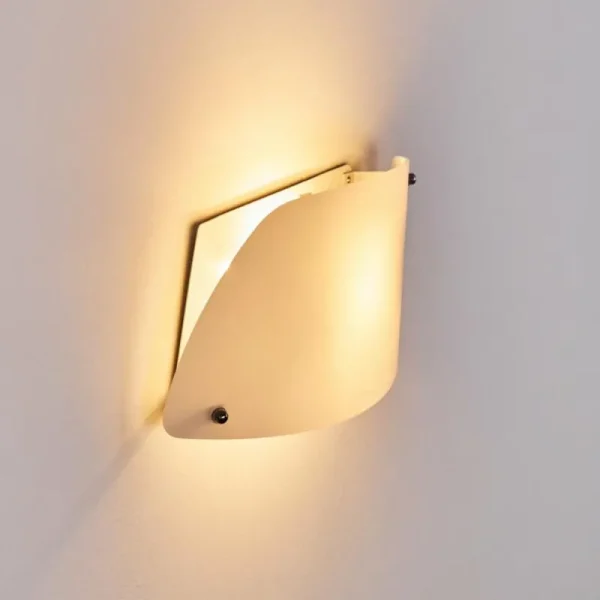 hofstein Applique murale Anzio Blanc, 1 lumière* Lampes En Verre