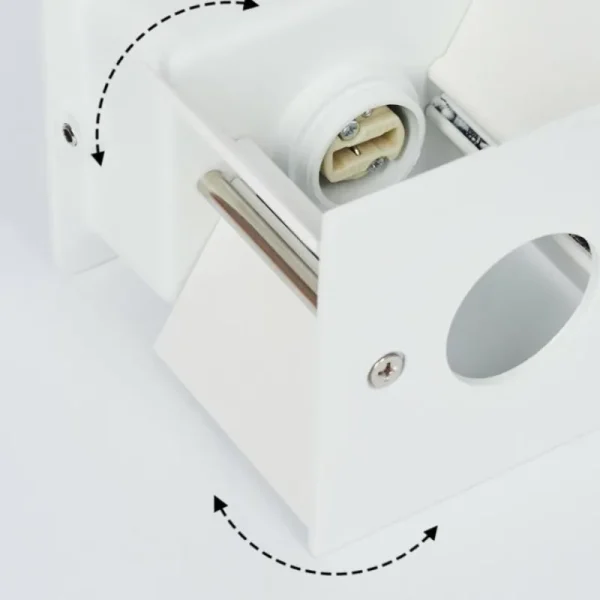 hofstein Applique murale Badajoz Écru, Blanc, 1 lumière* Lampes Modernes