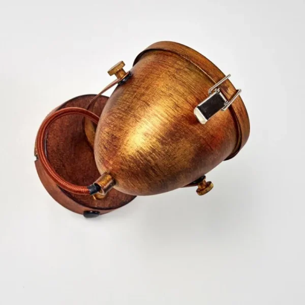 hofstein Applique murale Butikon Rouille, 1 lumière* Lampes En Verre
