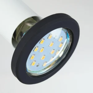 hofstein Applique murale Cabri LED Chrome, Noir, Blanc, 1 lumière* Lampes Modernes