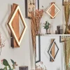 hofstein Applique murale Cascade LED Brun, Couleur bois, Noir, 1 lumière* Lampes Modernes