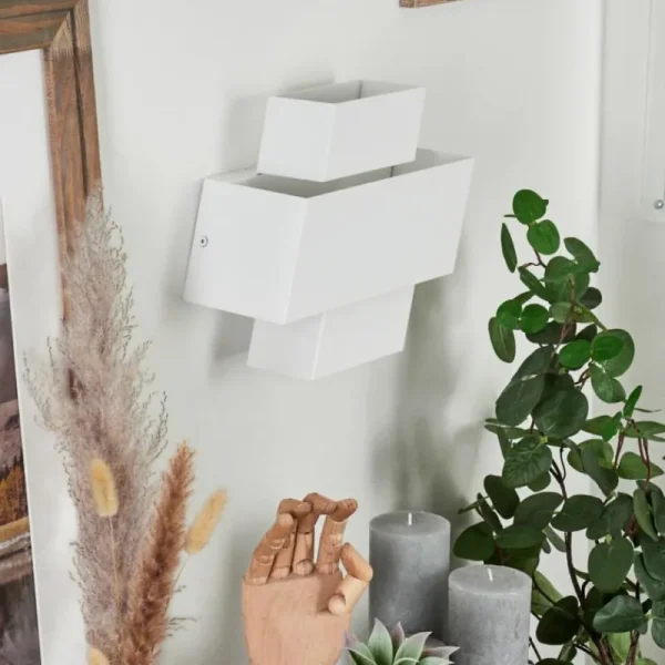 hofstein Applique murale Chipo Blanc, 1 lumière* Lampes Modernes