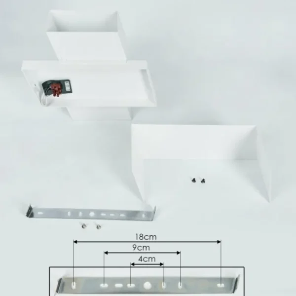 hofstein Applique murale Chipo Blanc, 1 lumière* Lampes Modernes