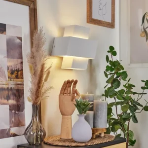 hofstein Applique murale Chipo Blanc, 1 lumière* Lampes Modernes