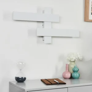 hofstein Applique murale Cuchara LED Blanc, 2 lumières* Lampes Modernes