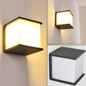 hofstein Applique murale d'extérieur Ebba Anthracite, 1 lumière* Lampes Modernes
