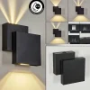 hofstein Applique murale d'extérieur Colare LED Noir, 1 lumière* Lampes Modernes