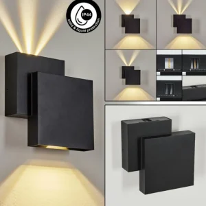 hofstein Applique murale d'extérieur Colare LED Noir, 1 lumière* Lampes Modernes