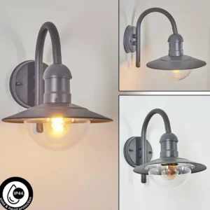 hofstein Applique murale d'extérieur Elima Anthracite, 1 lumière* Lampes Modernes