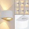 hofstein Applique murale d'extérieur Windhoek LED Blanc, 2 lumières* Lampes Modernes