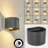 hofstein Applique murale d'extérieur Tamarin LED Anthracite, 2 lumières* Lampes Modernes