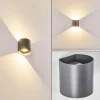 hofstein Applique murale d'extérieur Vikom LED Anthracite, 2 lumières* Lampes Modernes