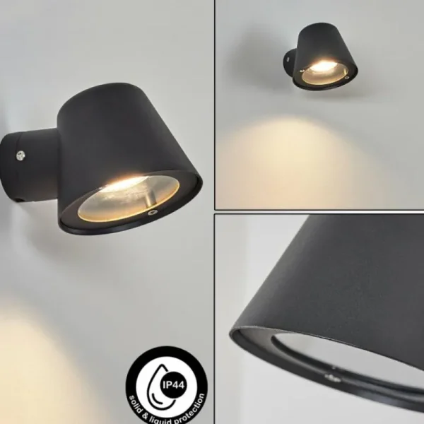 hofstein Applique murale d'extérieur Cook Anthracite, 1 lumière* Lampes Modernes
