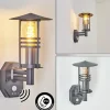 hofstein Applique murale d'extérieur Forli Anthracite, 1 lumière, Détecteur de mouvement* Lampes Modernes