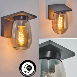 hofstein Applique murale d'extérieur Aquin Anthracite, 1 lumière* Lampes Modernes
