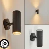 hofstein Applique murale d'extérieur Koila Noir, 2 lumières* Lampes Modernes