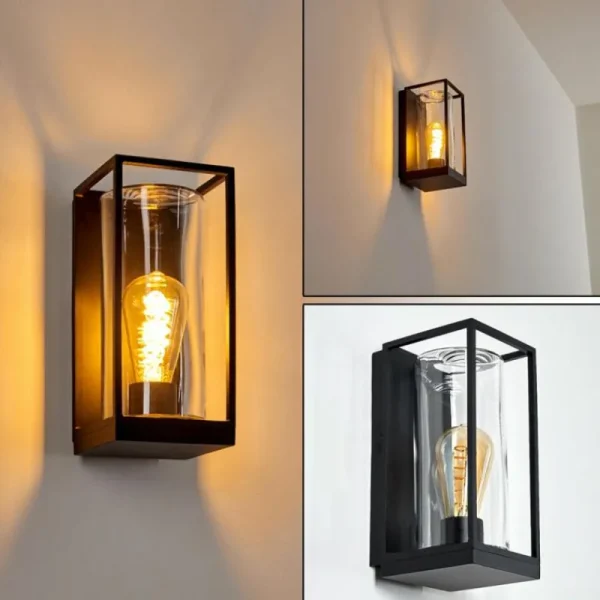 hofstein Applique murale d'extérieur Palanga Noir, 1 lumière* Lampes Modernes