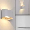 hofstein Applique murale d'extérieur Everton LED Blanc, 2 lumières* Lampes Modernes