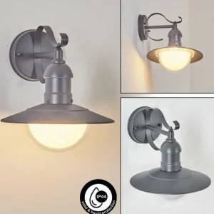 hofstein Applique murale d'extérieur Broni Anthracite, 1 lumière* Lampes Modernes