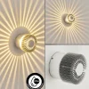 hofstein Applique murale d'extérieur Vilches LED Aluminium, Argenté, 1 lumière* Lampes Modernes