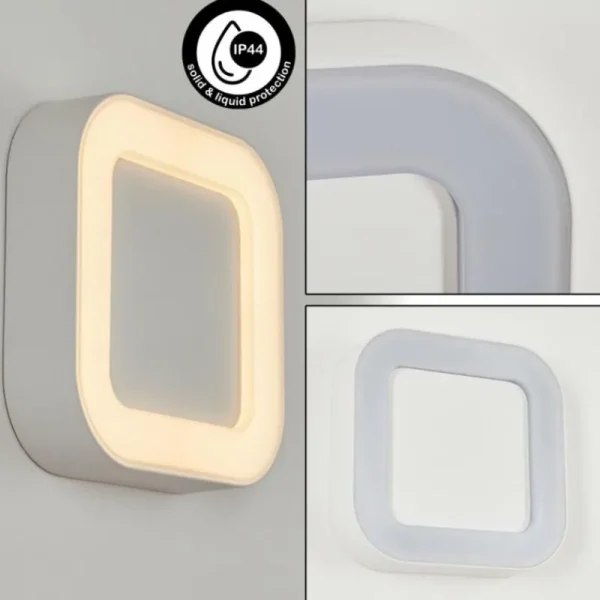 hofstein Applique murale d'extérieur Paleroo LED Blanc, 1 lumière* Lampes Modernes
