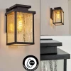hofstein Applique murale d'extérieur Tieva Noir, 1 lumière* Lampes Modernes
