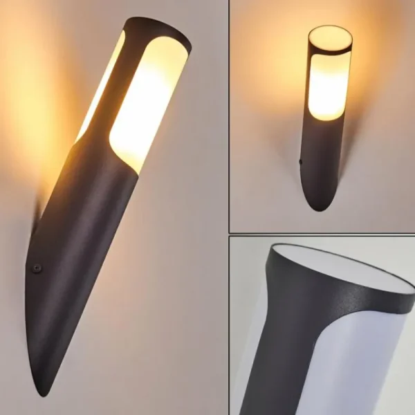 hofstein Applique murale d'extérieur Nalmaibrück Anthracite, 1 lumière* Lampes Modernes