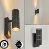 hofstein Applique murale d'extérieur Simola Anthracite, 2 lumières* Lampes Modernes