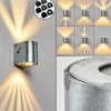 hofstein Applique murale d'extérieur Mora LED Nickel mat, 2 lumières* Lampes Modernes